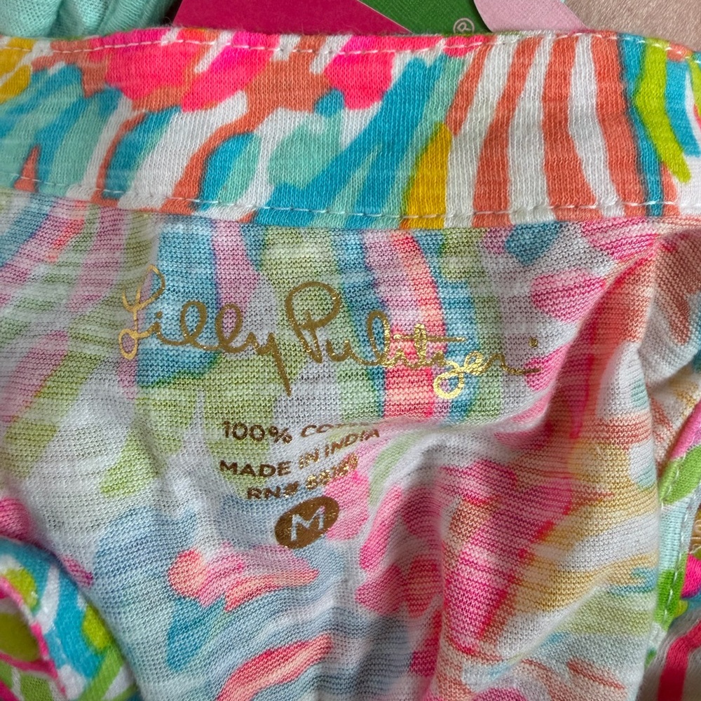 NWT Lilly Pulitzer Multicolor Tropical Tank - Picture 5 of 6